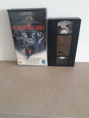 Fita Vhs Mansão Macabra - Raridade