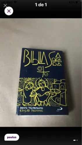 Bíblia Sagrada - Novo Testamento - Edição Pastoral