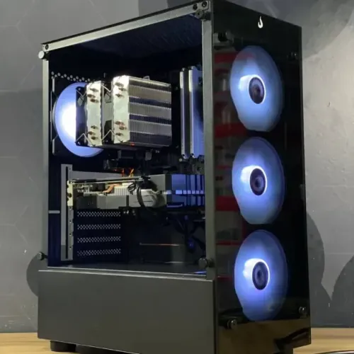 PC Gamer Novo RYZEN 5 + RX 580 + 1 ano de garantia e em até 12x