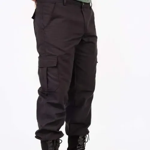 Calça Cargo Preta Masculina