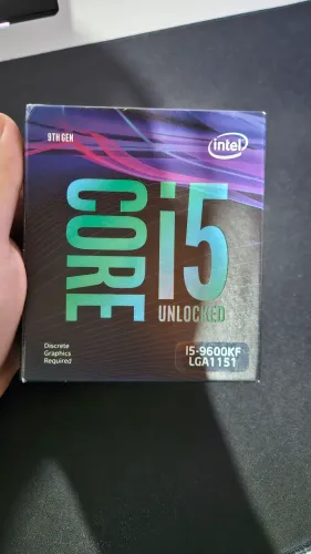 Processador Intel I5 9600kf (sem video intrgrado)