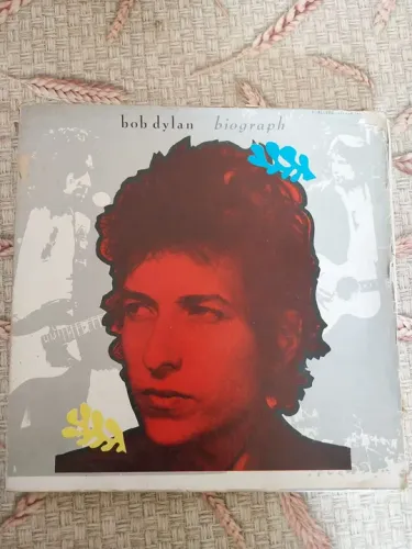 Disco de Vinil - Bob Dylan - Biograph box com 5 discos +folheto com 35 páginas 300 reais