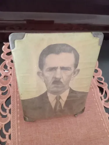 Antigo porta retrato anos 50