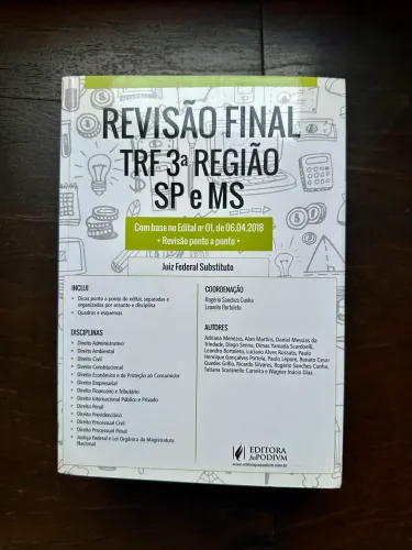 Livro Revisão Final TRF - Juiz Federal