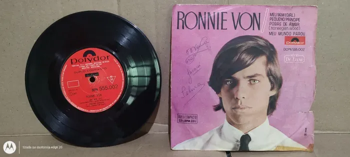 Compacto Ronnie von, disco de vinil .