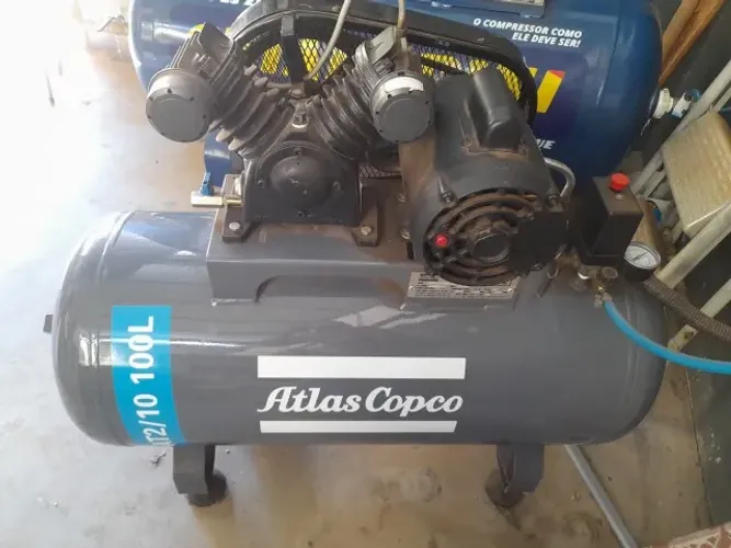 Compressor Atlascopco 100 litros 10 pés