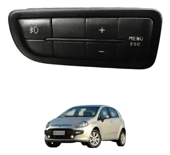 Botão Farol De Milha Desembaçador Fiat Punto 2013