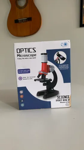 Microscópio infantil completo