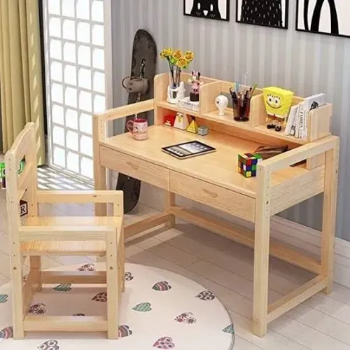 Escrivaninha de Madeira para Estudo - Ideal para Quarto Infantil