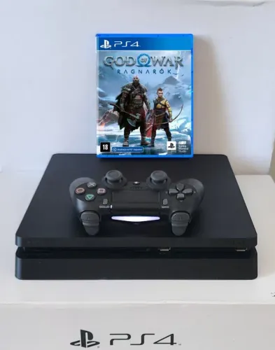 PS4 Slim 1TB + Garantia.  Temos Loja Física. Semana do Gamer!!!