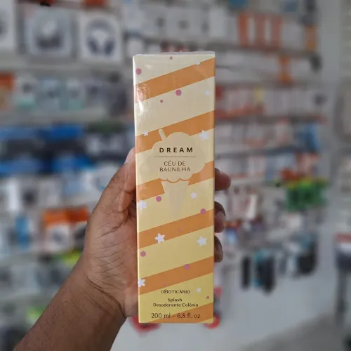  Colônia body splash O Boticário Dream Céu de Baunilha 200ml -Entrega em São Luís e Região