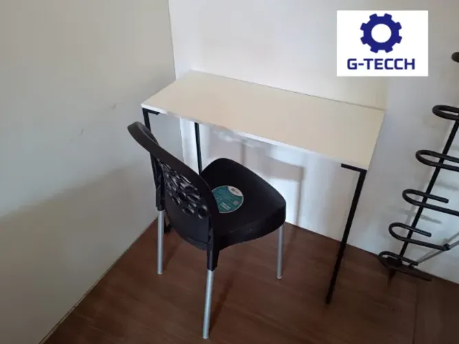 Mesa de Escritório Industrial NOVA Multiuso para Notebook de Estudo Computador Escritório