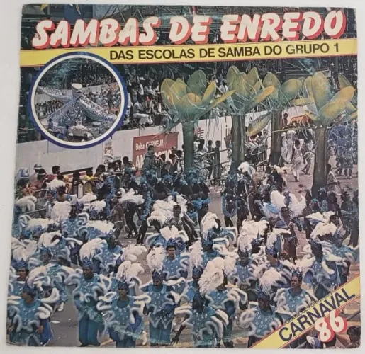 LP Escolas de samaba de São Paulo - 1986