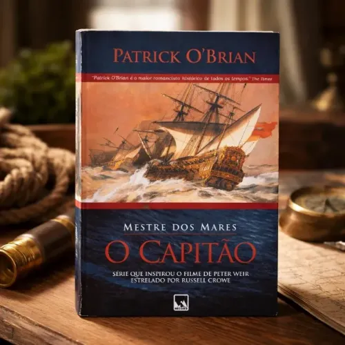 Livro O Capitão Mestre dos Mares
