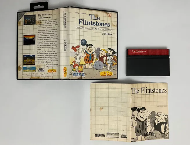 Master System Tec Toy Sega The Flintstones 