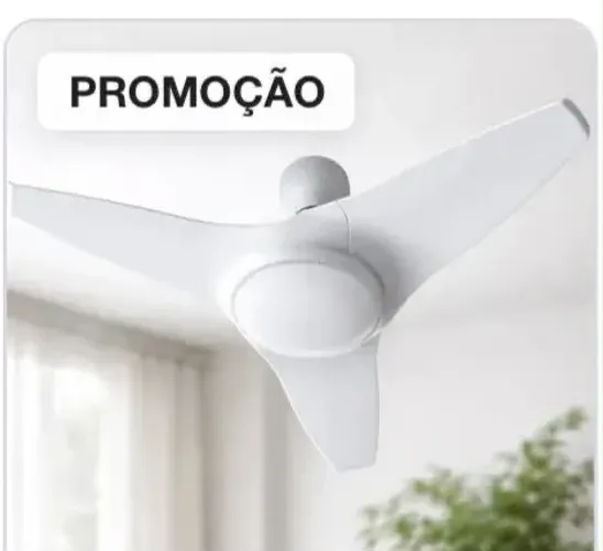 Ventilador de Teto com controle
