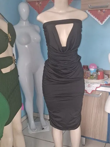 Vestido Longo Preto