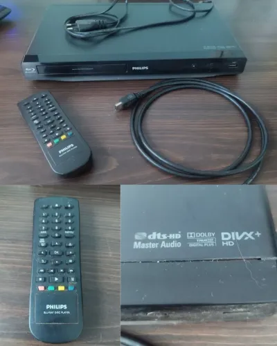 Aparelho de DVD/ Blu-ray Philips 