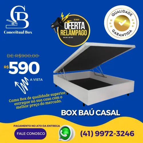 BOX BAÚ CASAL