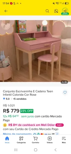 Mesa infantil