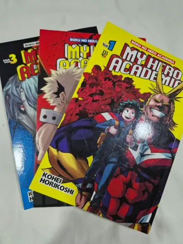 My Hero Academia - Volumes 1,2 e 3