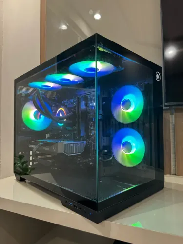 PC Gamer Ryzen 7 5700x + RTX 5060Ti com garantia - Em até 18x