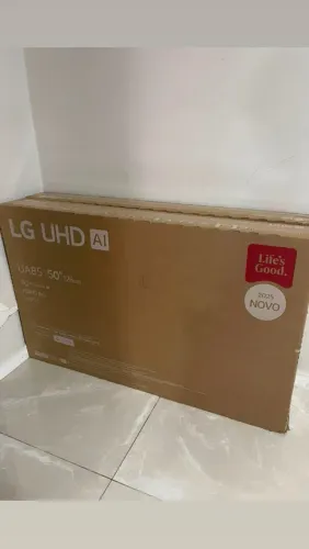 Smart TV LG 50" UHD 4K AI ? UA85 / 2025 / Nova Lacrada