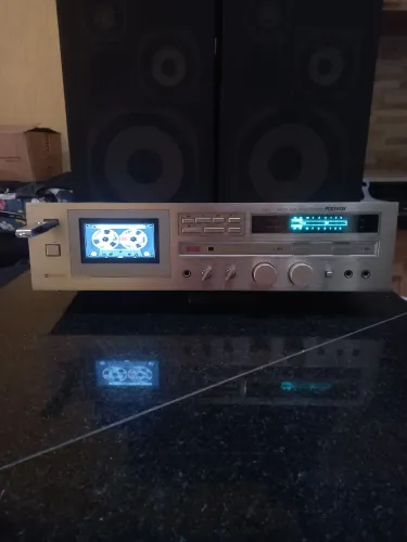 TAPE DECK POLYVOX CP 2900M COM TELA DE LCD E BLUETOOTH