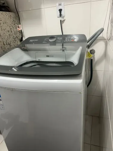 Lavadora Brastemp 13kg Cinza Platinum - Painel Touch | Excelente Estado