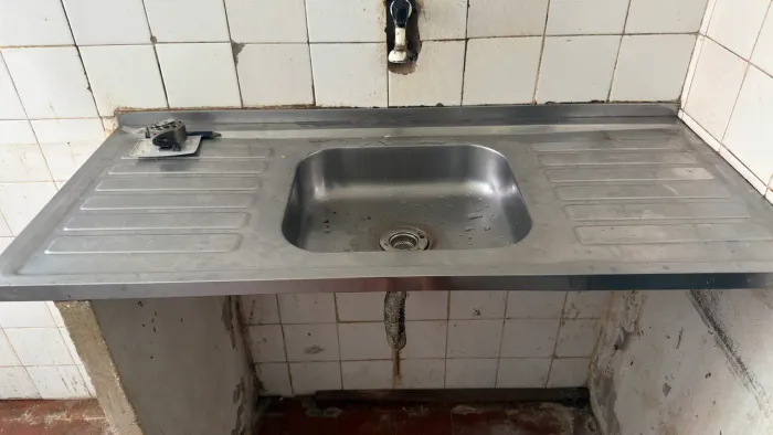 Cuba/pia de inox