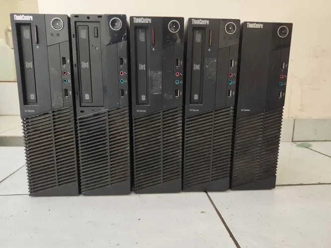 Lote 5 CPU i5 com 4GB de memória sem HD