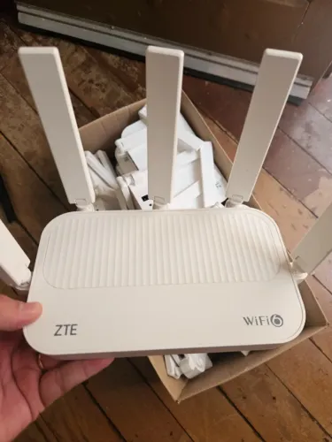 Roteador Ax3000 Mesh Wifi 6 Zte Zxhn H3601p (15 UNIDADES) c/fonte