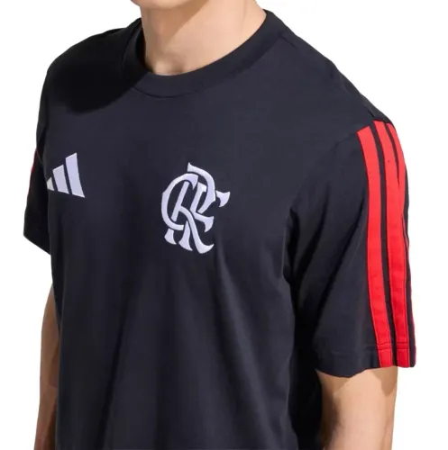Camisa do Flamengo de Algodão (Preto)