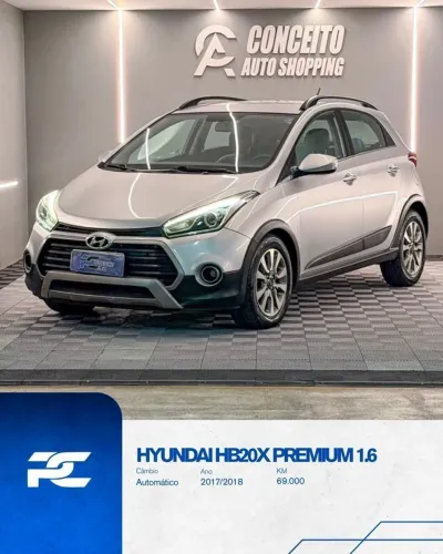 Hyundai HB20X Premium 1.6 Flex 16V Aut. 2018