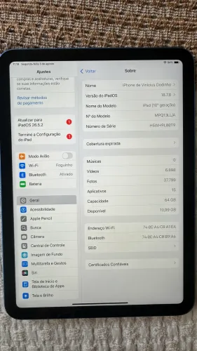 Ipad 10 64 Gigas