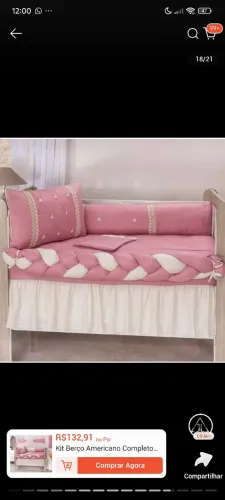 kit berço Américano