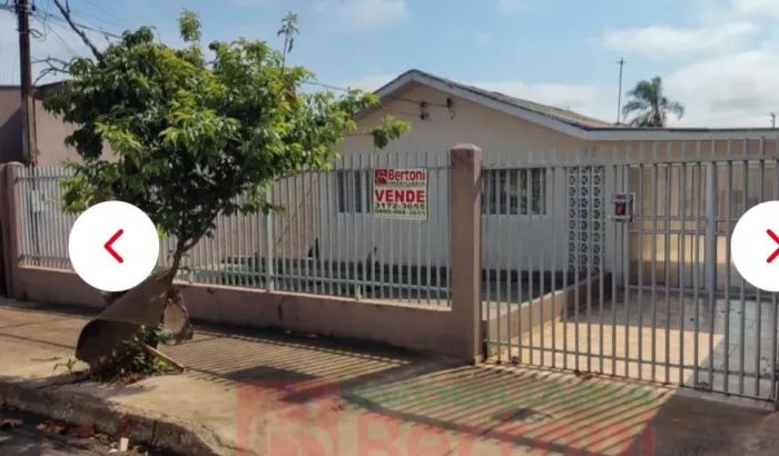 Vendo casa em Arapongas no conjunto flamingos