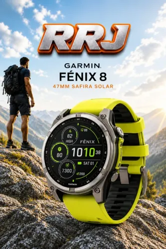 Garmin Fénix 8 47mm Safira Solar