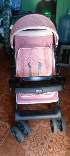 Carrinho Tutti Baby Rosa