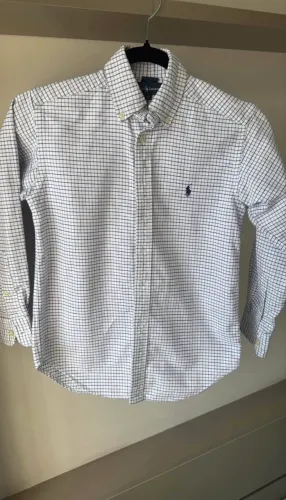 Camisa Infantil Polo Ralph Lauren - TAM 8
