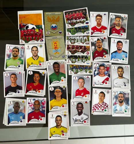 Figurinhas Copa 2018