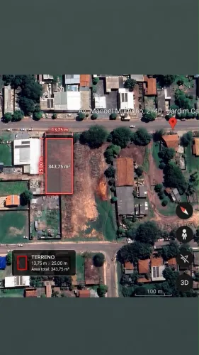 Terreno Comercial em Anastácio - ms