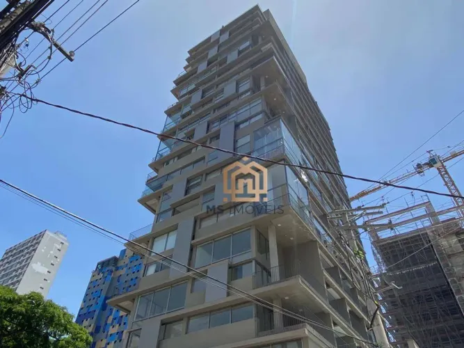 Studio com 1 quarto, cozinha, banheiro e 1 vaga garagempara alugar, 30 m² por R$ 4.915/mês