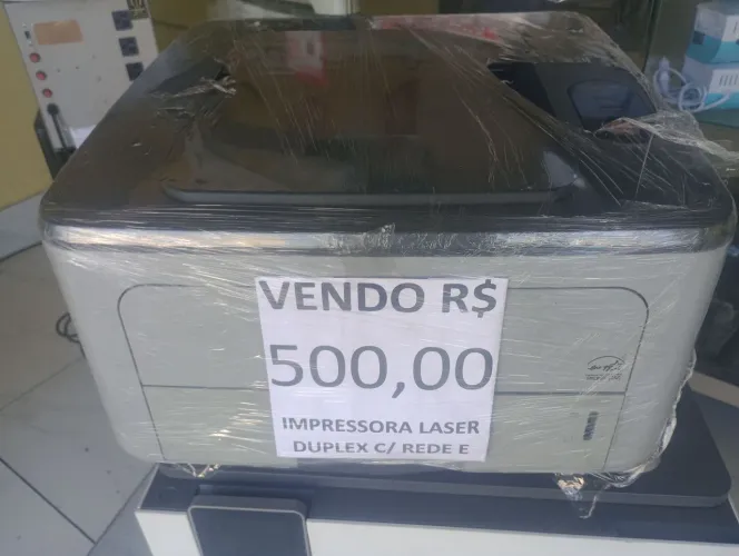Impressora Laser Duplex Monocromática Samsung ml2851nd Com Rede e Toner Cheio