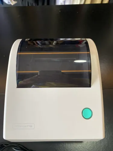 Impressora térmica nova, com 900 etiquetas