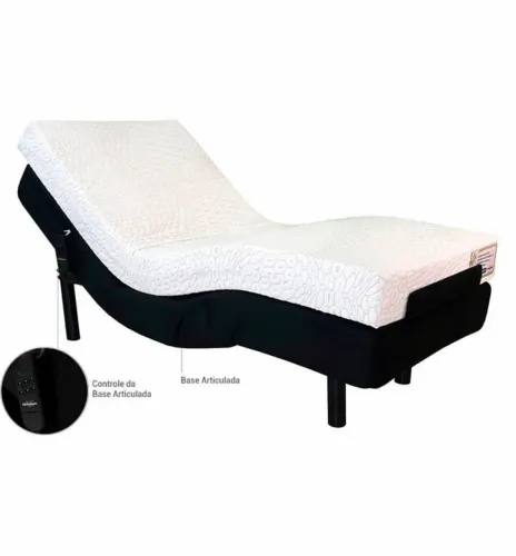 Cama articulada solteiro Ortobom