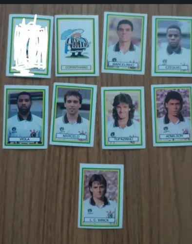 15 figurinhas campeonato brasileiro 1993