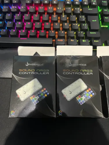 Controladora Gamer Para Cooler Rise Mode Sound, ARGB, 6P, 10 Fans