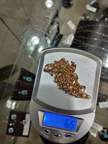 Vendo  corrente de ouro 18 k 6.5 gramas 3.500 