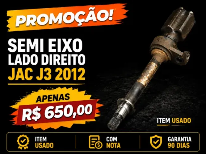 Tulipa ( Semi eixo com rolamento ) JAC J3 